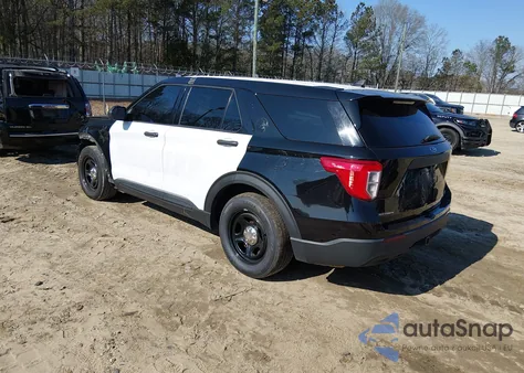 2021 Ford Police Interceptor Utility из США, поврежденный, VIN 1FM5K8AC6MNA04890